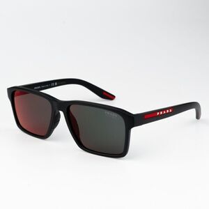 NEW Prada Linea Rossa PS05YS 1BO10A Matte Black Mirror Red Unisex Sunglasses